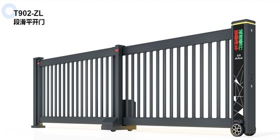 kaufen Fernbedienung Automatische Teleskopschiebe Tor Aluminium Metall Gartenleiter Schiene online manufacture