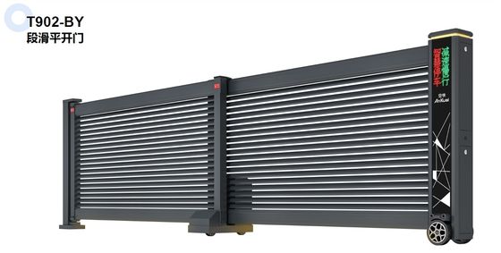 kaufen Hochsicherheit Elektro-Teleskop-Auffahrt Tor Guss-Schienen Cantilaver Aluminium-Tor online manufacture