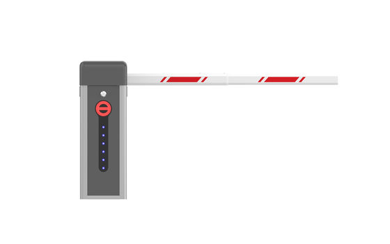 kaufen Boom Barrier Gate System Hochgeschwindigkeits Drop Arm Barrier Gate mit Zaun Arm für Parkplatzmanagement online manufacture