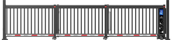 kaufen Großhandel Automatisches Schrumpftor AK901 DC24V Motorgeschwindigkeit Einstellbarer Anticollisions-Notrufschalter online manufacture