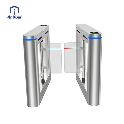 kaufen 304 Stainless Steel Swing Turnstile with Bi-Directional Access and Anti-Tailgating for Secure Entry Control online manufacture