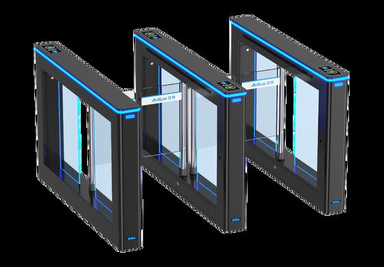 kaufen Hochgeschwindigkeits-Drehkreuz mit optischer Schranke - Schlankes Design Zugangskontrolle mit Gesichtserkennung/QR-Code für Büro/Metro online manufacture