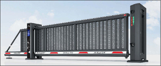 250 Watt Motorleistung Teleskopschiebe Tor IP54 Schaltsignal / Hochleistungssignal Eingang