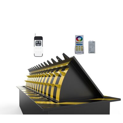 Größentiefe 760 mm Hydraulische Sicherheitsbarriere mit zweimaligem Lackieren Rostschutz bietet Sicherheit und Fahrzeugbarriere Kontrolle