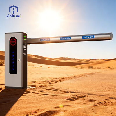 High-Speed 1.5s DC Bürstenlose automatische Torbarriere für Riyadh Parkplatzmanagementsystem KSA - ANPR Kompatibel