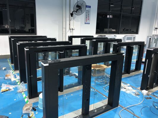 Sicherheitsschranke, 40-60 Personen/Min Durchflussgeschwindigkeit, 220V±10% 50Hz Stromversorgung für reibungslosen Zugang